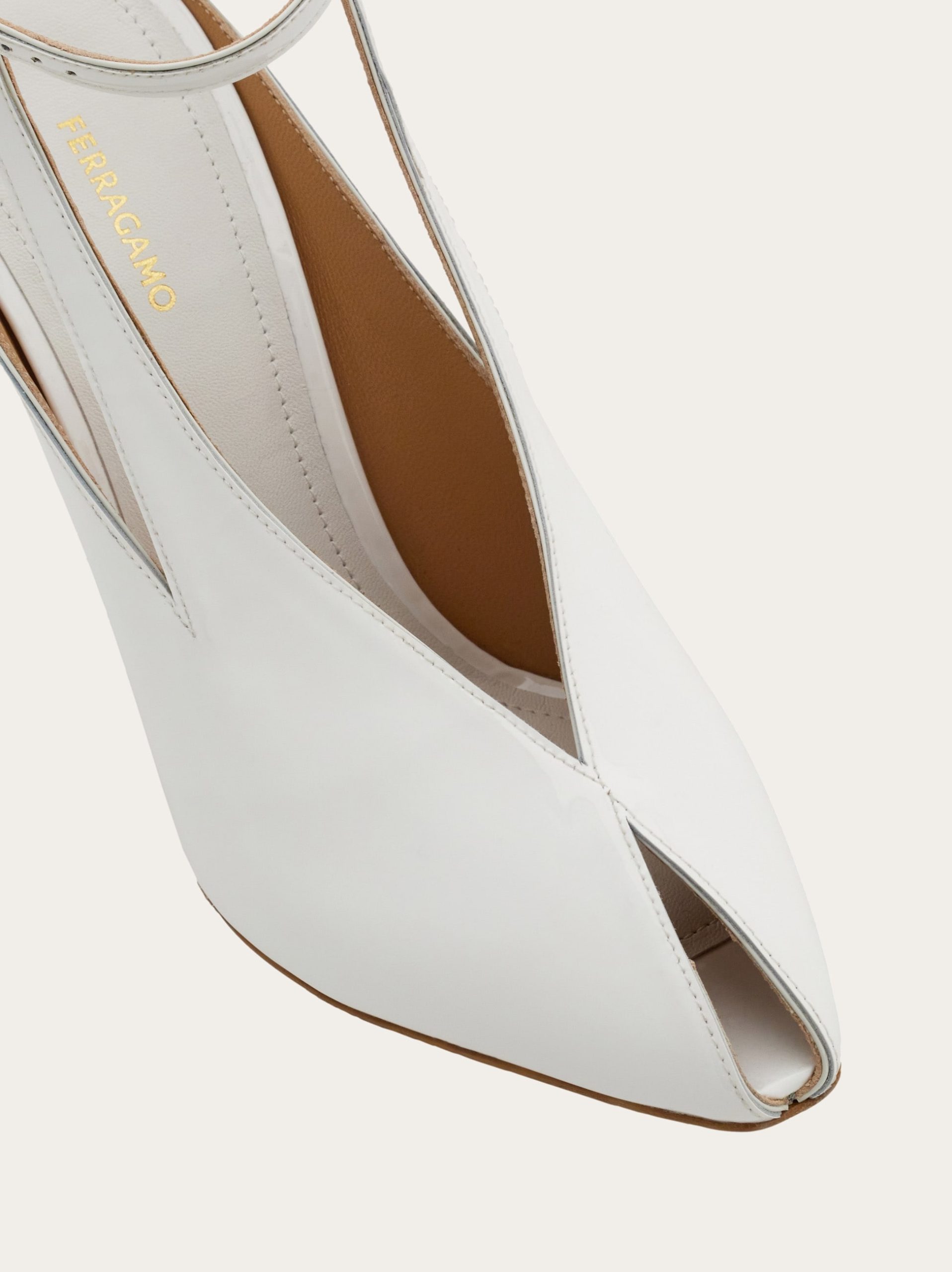 Ferragamo Peep toe wedge sandal - Image 3